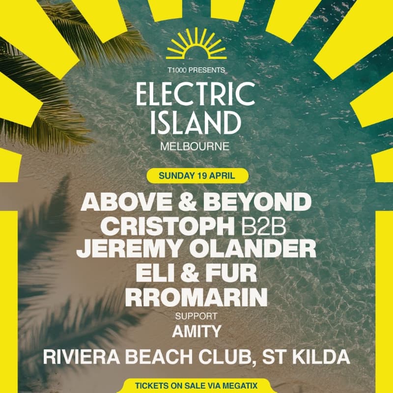 Electric Island Melbourne: Sunday at Riviera Beach Club