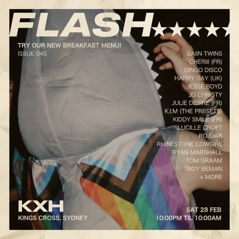 FLASH★ SYDNEY [ISSUE: 045 - MARDI GRAS] at Kings Cross Hotel