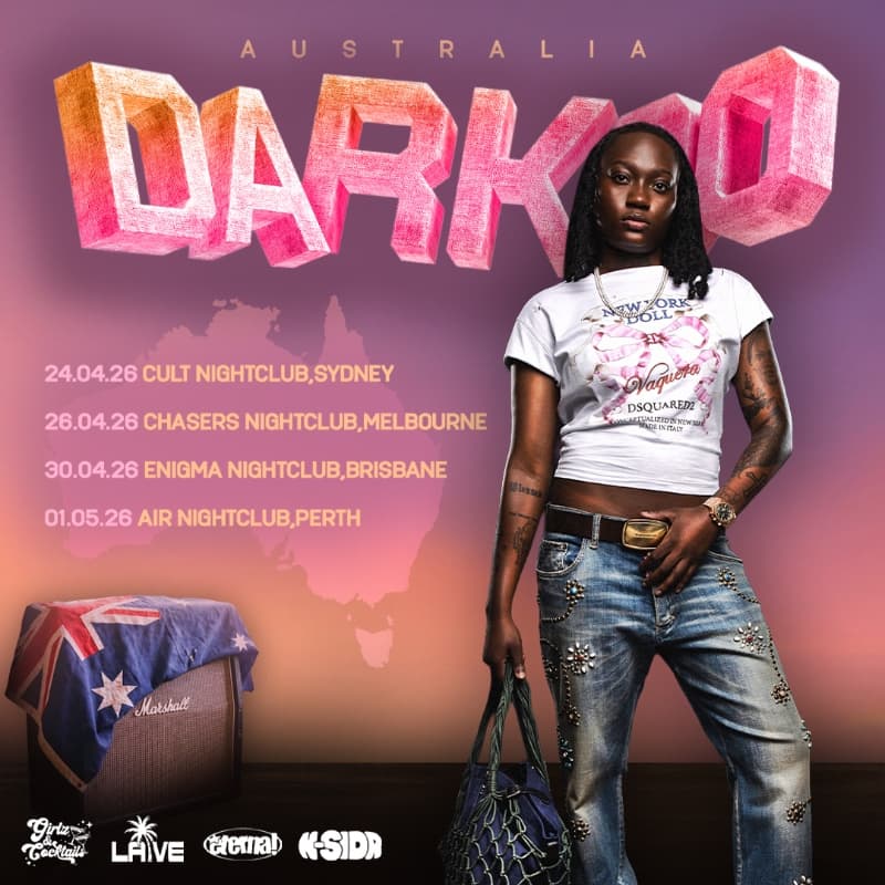 Darkoo Live in Brisbane at Enigma