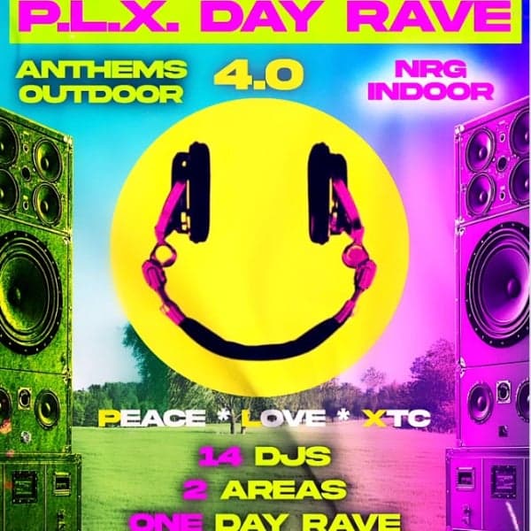P.L.X DAY RAVE at HERMANNS BAR