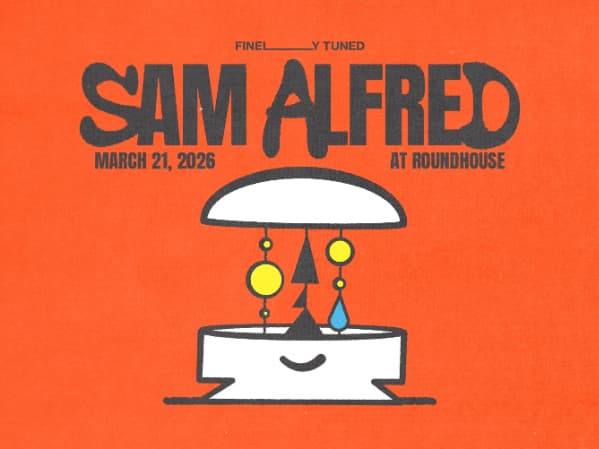 Sam Alfred at ROUNDHOUSE, SYDNEY