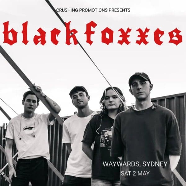 Black Foxxes (UK) at Waywards Ballroom