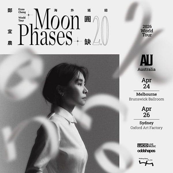 ENNO CHENG《MOON PHASES 2.0》WORLD TOUR at BRUNSWICK BALLROOM, MELBOURNE
