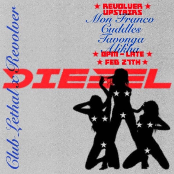 House Of Diesel Takeovah (Pride Weekender) at REVOLVER UPSTAIRS, MELBOURNE