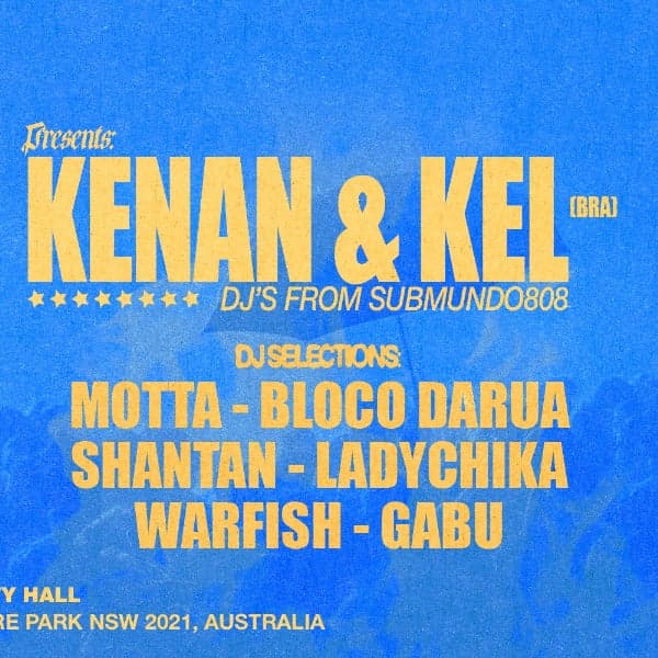 KENAN & KEL (BRA)  at Liberty Hall
