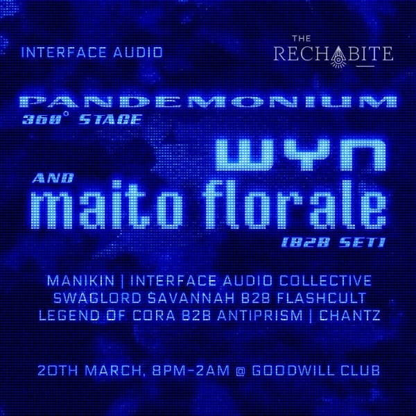 INTERFACE AUDIO: PANDEMONIUM at The Rechabite