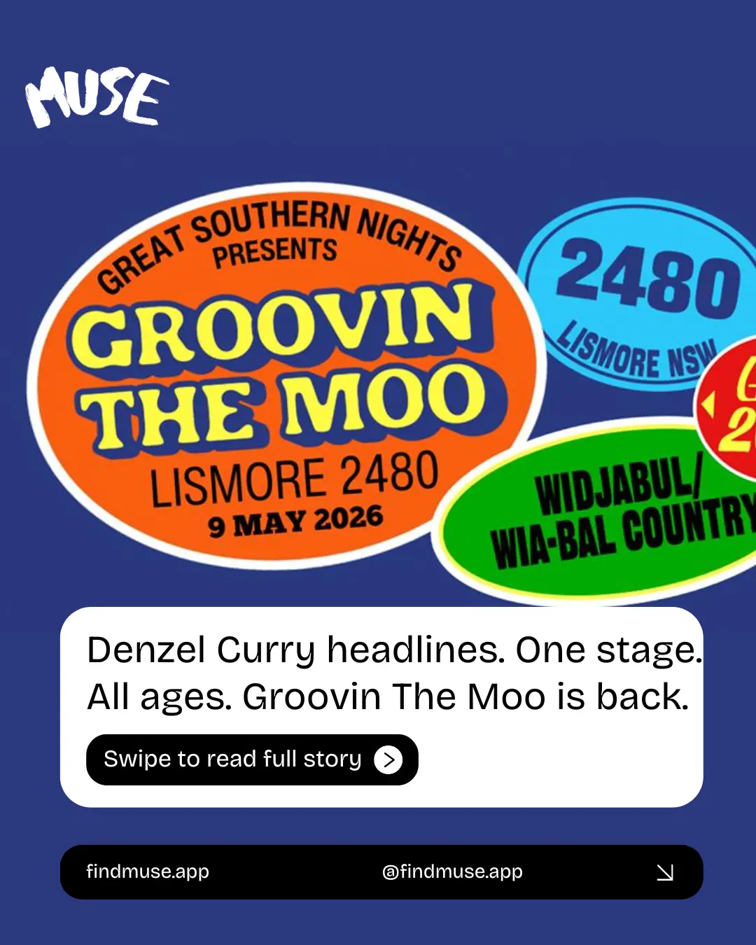 Groovin The Moo 2026 Lismore announcement