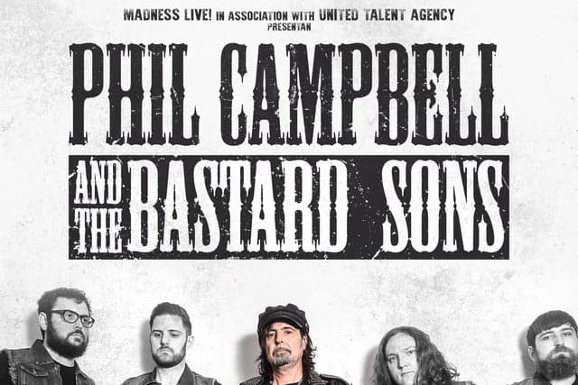 PHIL CAMPBELL & THE BASTARD SONS at Lion Arts Factory