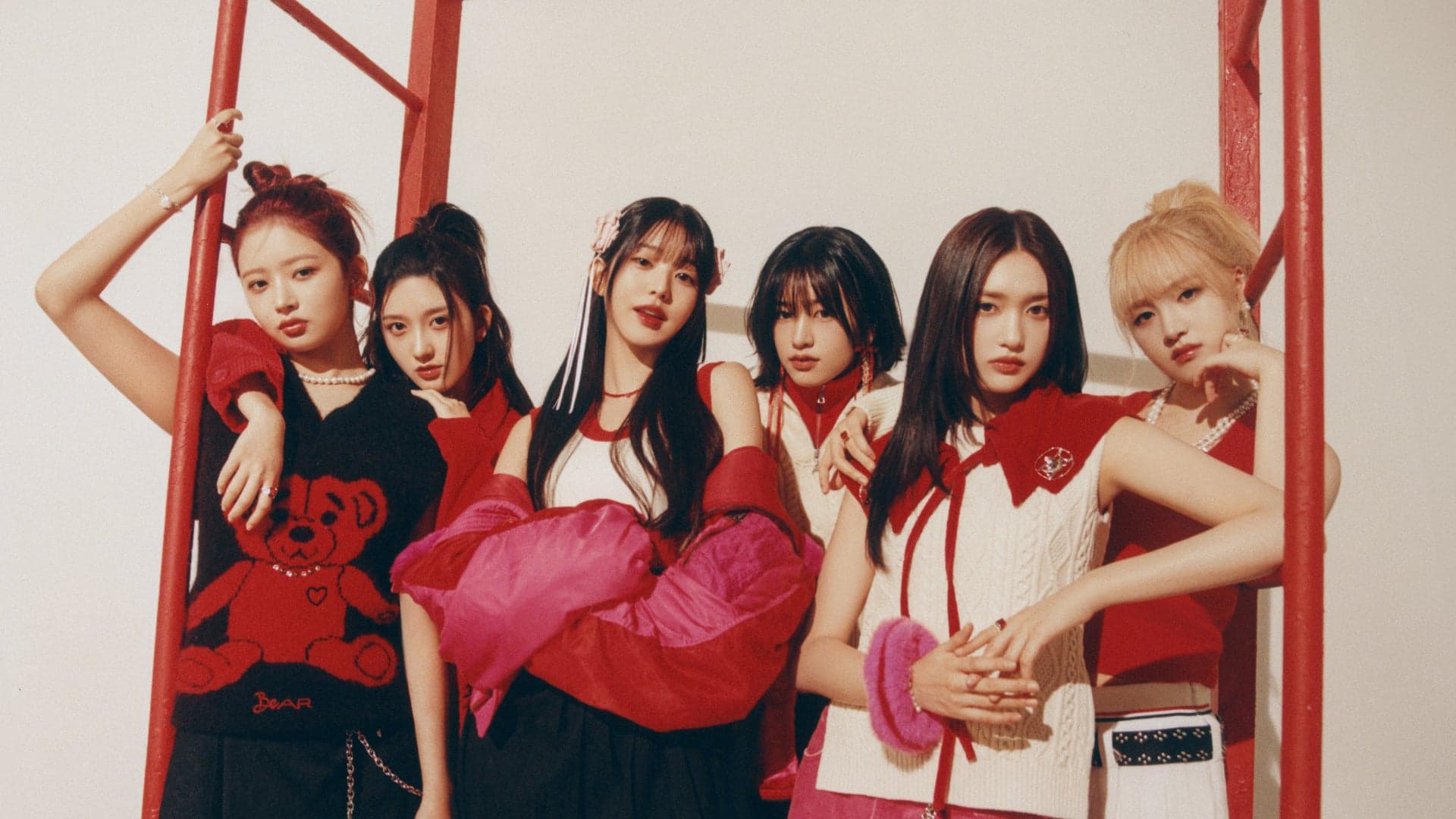 IVE group promotional photo for Show What I Am world tour 2026