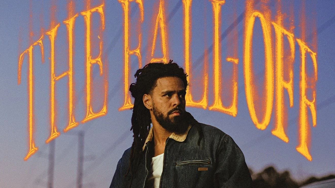 J. Cole promotional photo for The Fall-Off Tour 2026