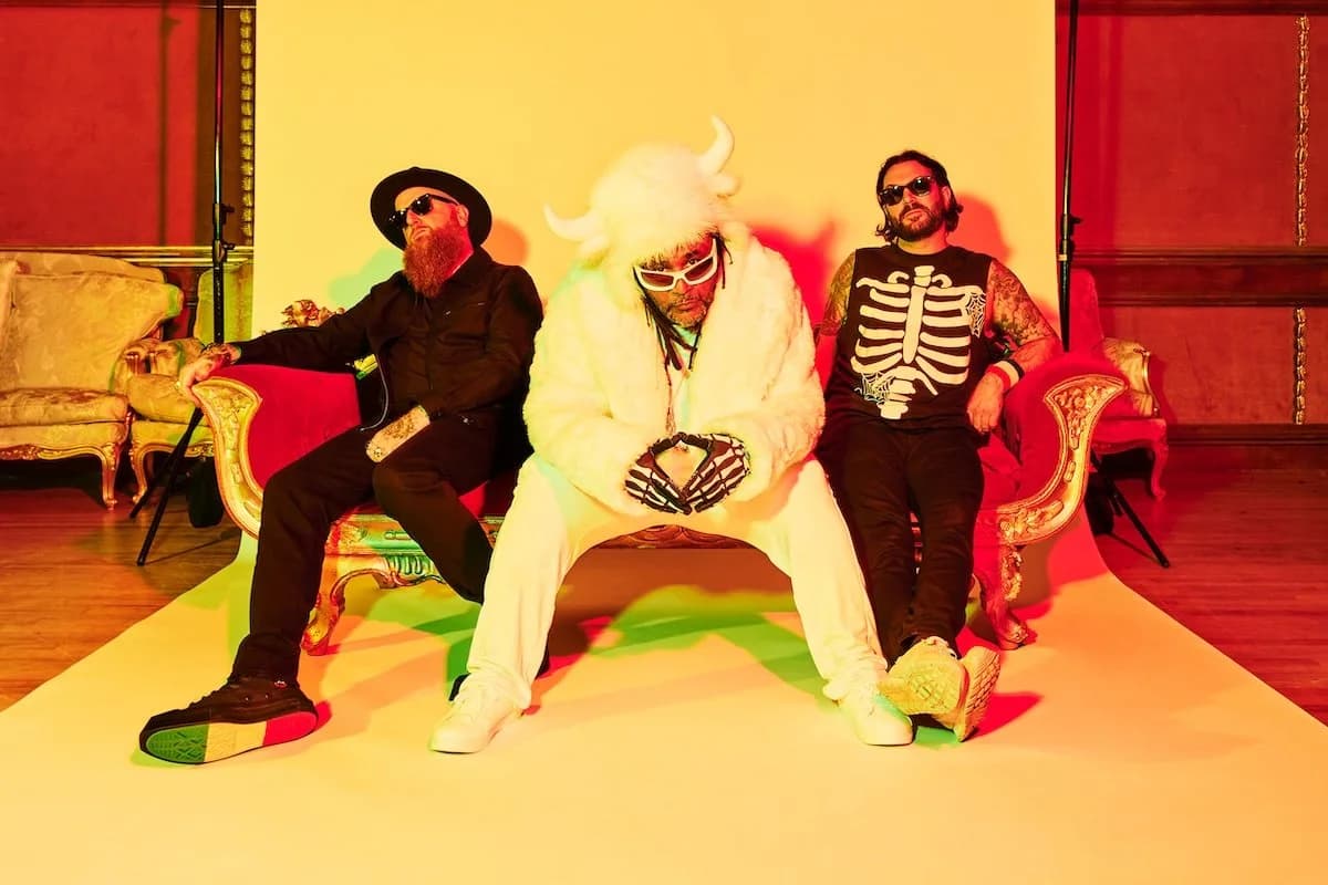 Skindred promotional photo for Australian Headline Tour 2026