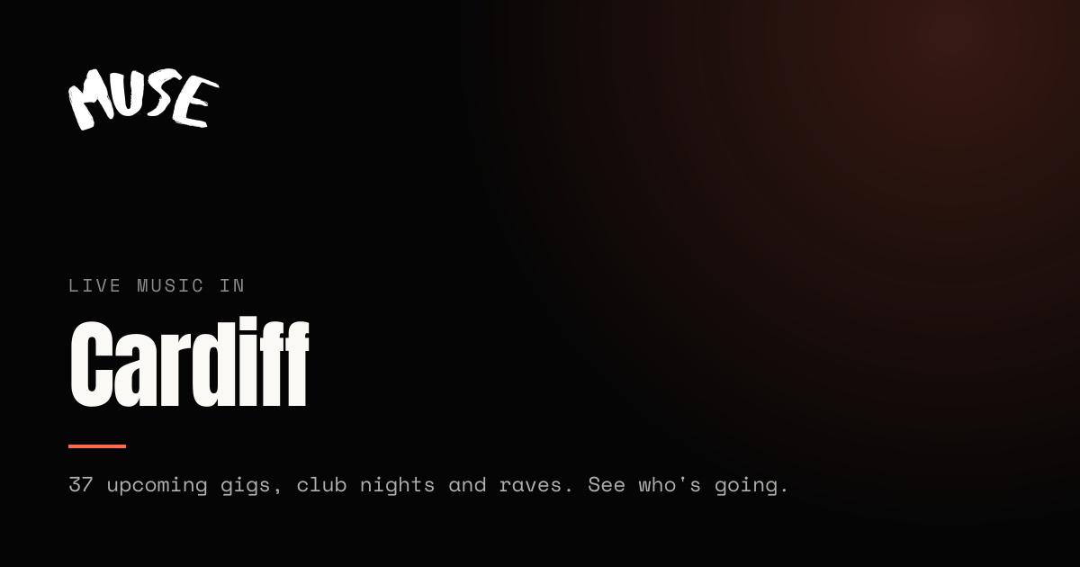 Concerts & Live Music in Cardiff | Muse