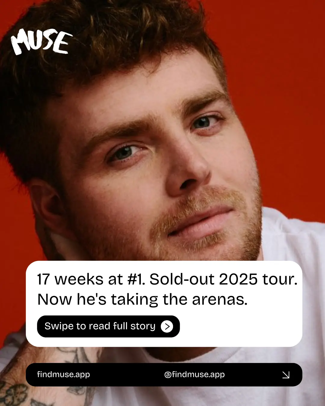 Alex Warren Arena Tour Australia 2026 announcement