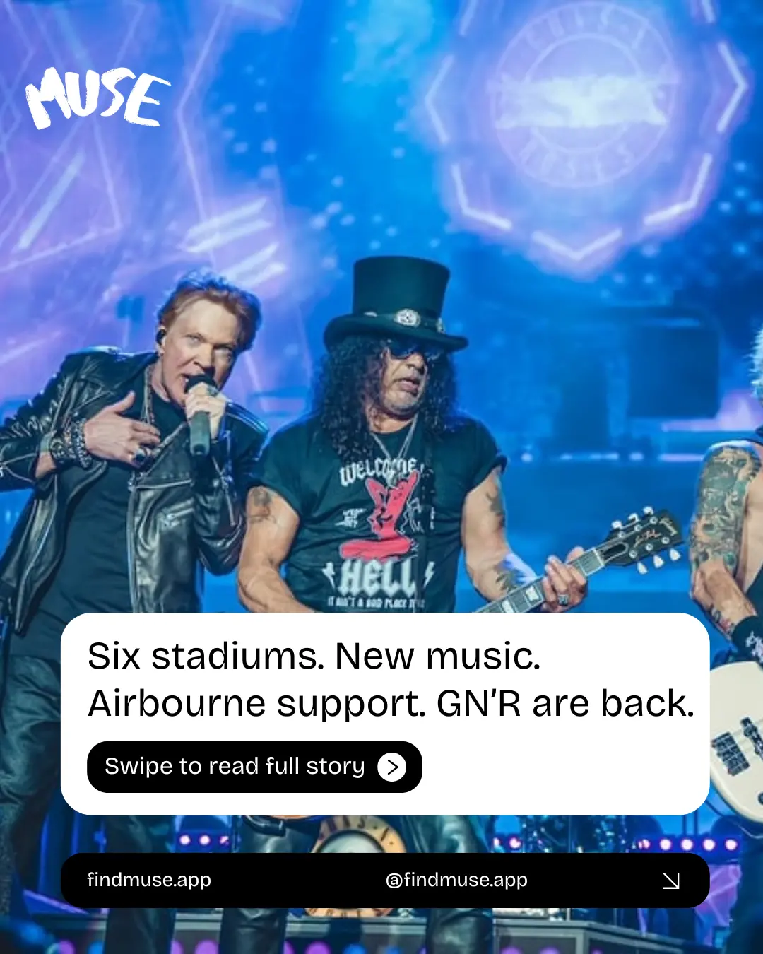 Guns N' Roses World Tour Australia 2026 announcement