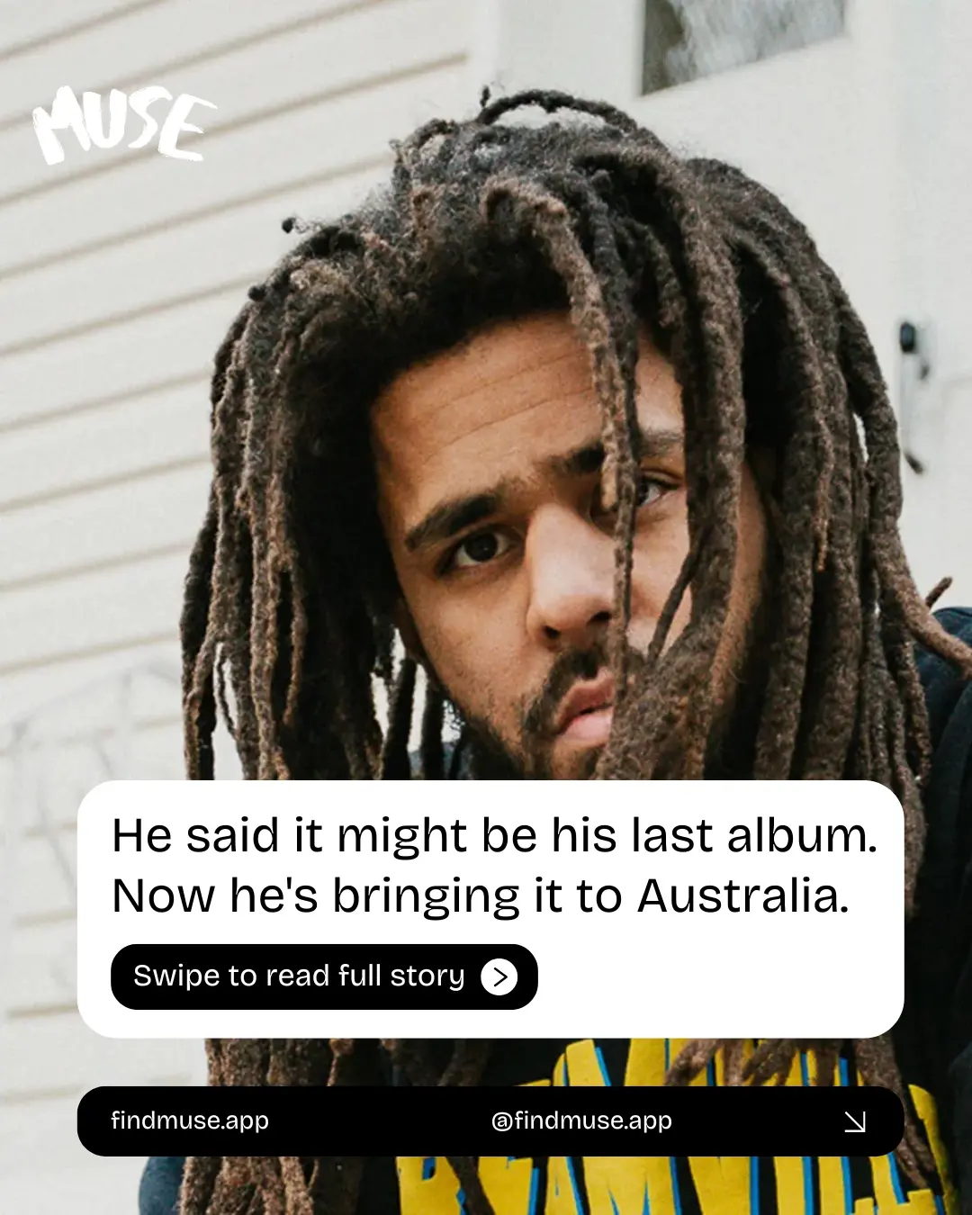 J. Cole The Fall Off Tour Australia announcement